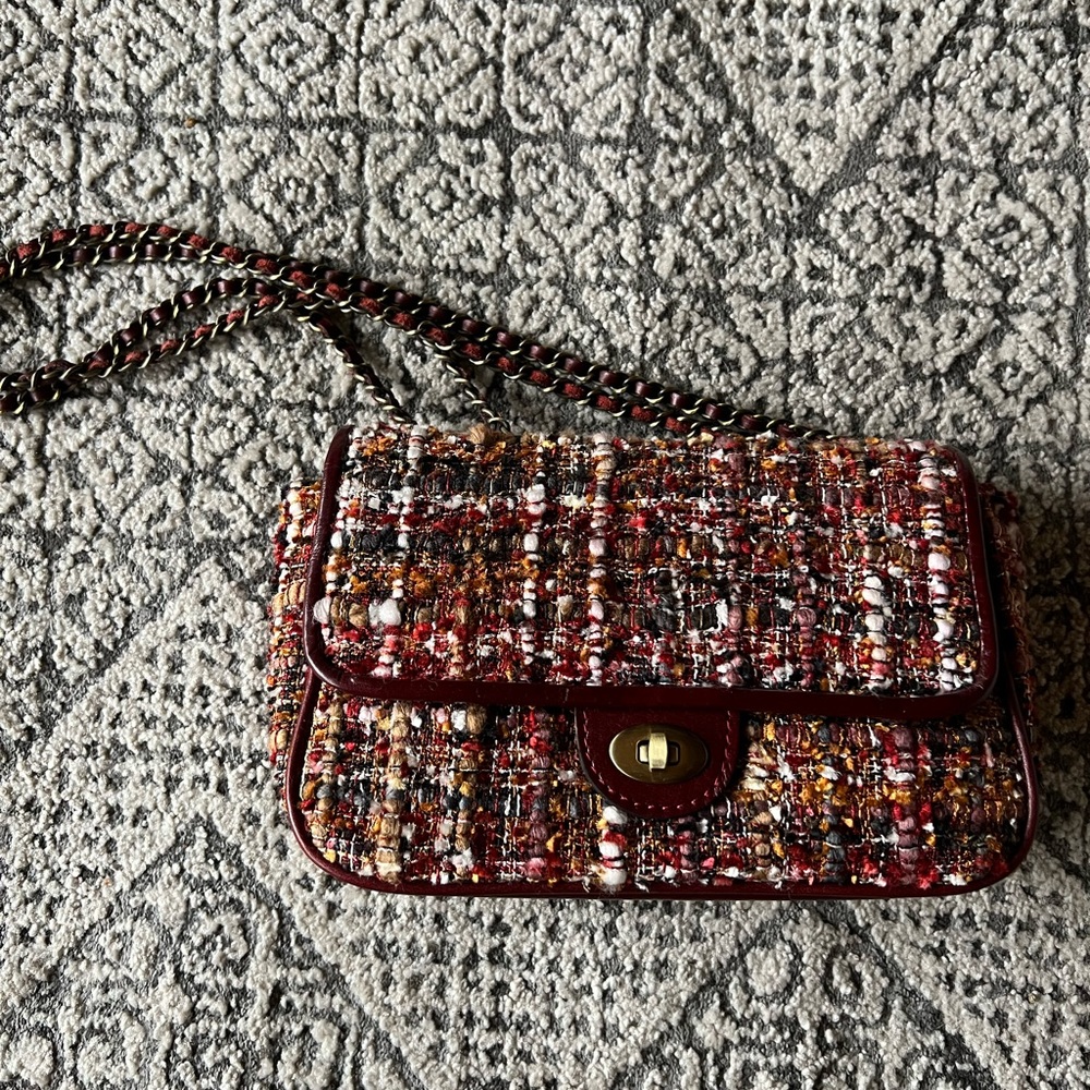 Patricia Nash tweed handbag